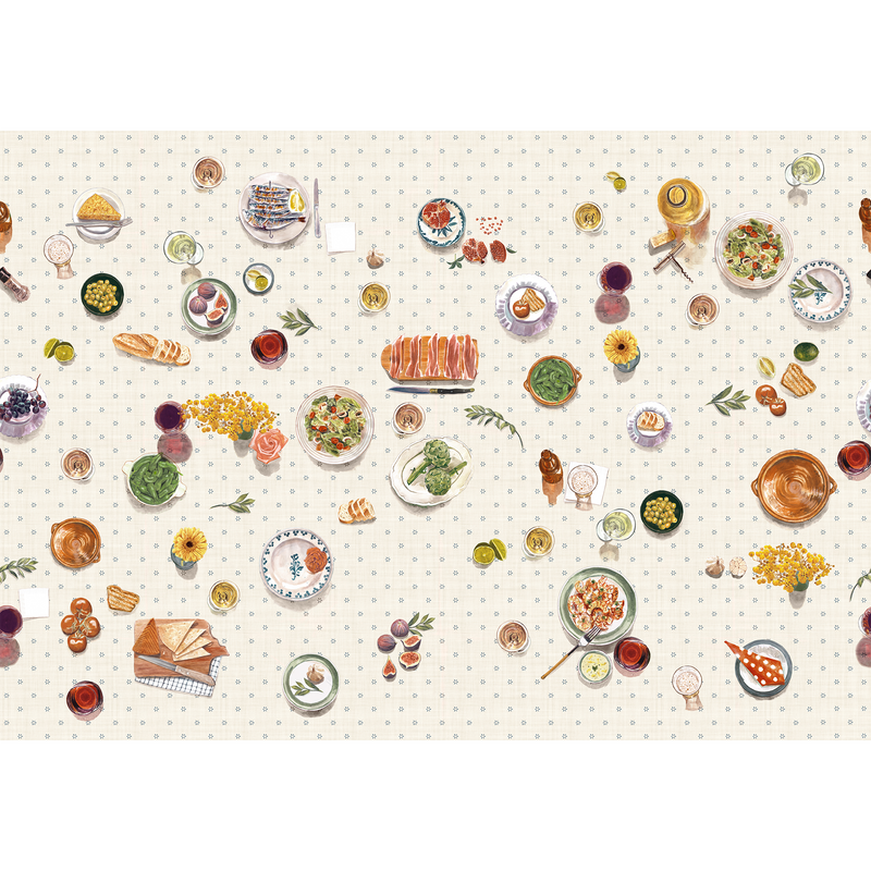 Tapeo Dots Solera Mural by Tres Tintas