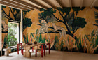 Onca Ambar Bossa Nova Mural by Tres Tintas (400x280cm)