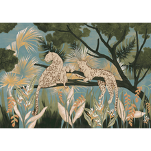 Onca Indigo Bossa Nova Mural by Tres Tintas (400x280cm)