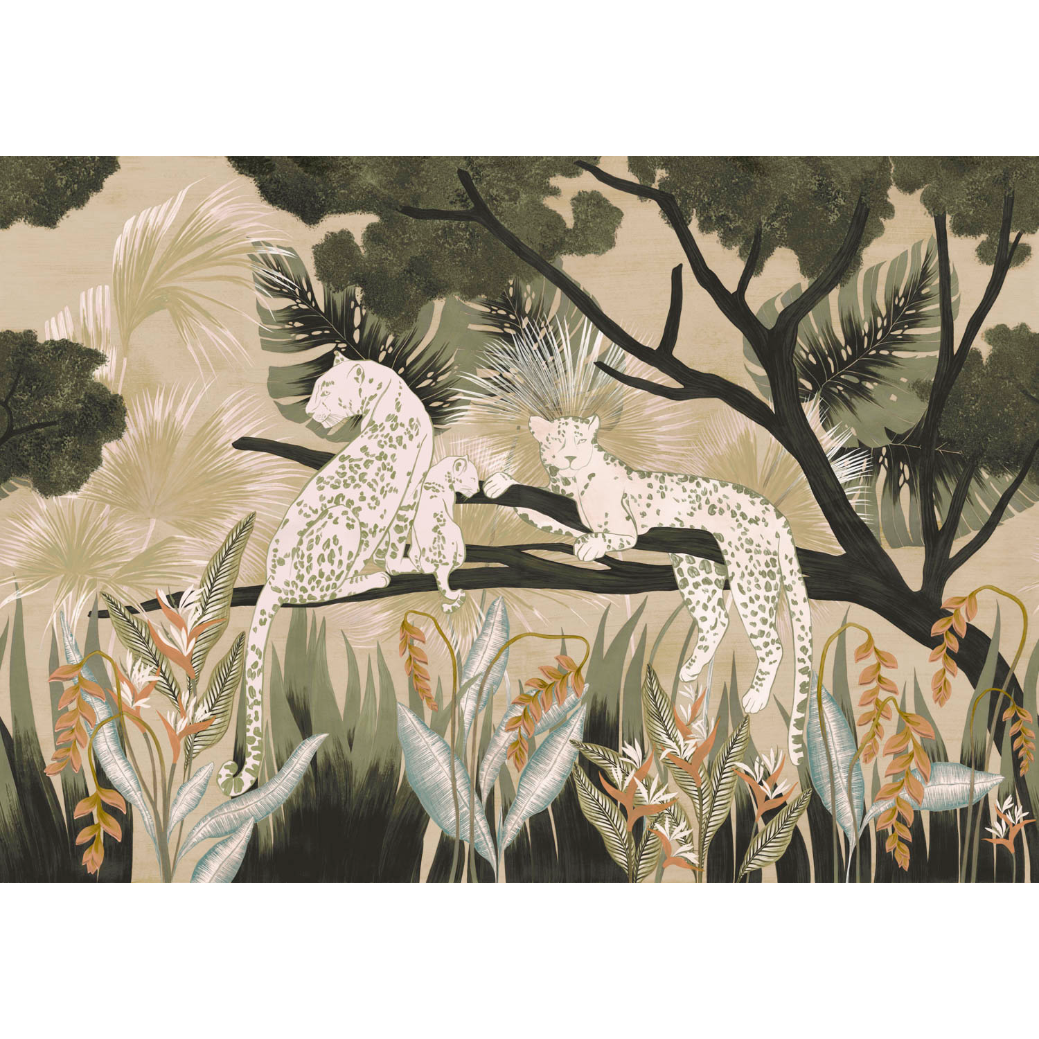 Onca Arena Bossa Nova Mural by Tres Tintas (400x280cm)