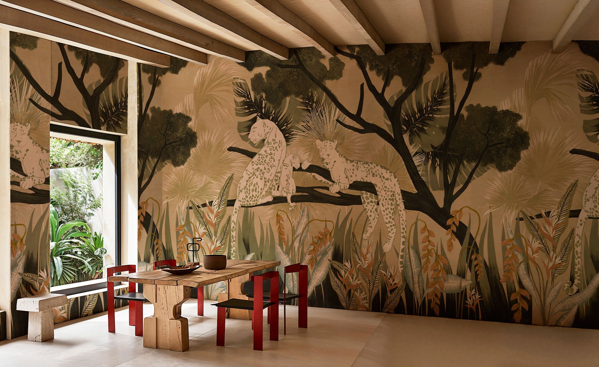 Onca Arena Bossa Nova Mural by Tres Tintas (400x280cm)