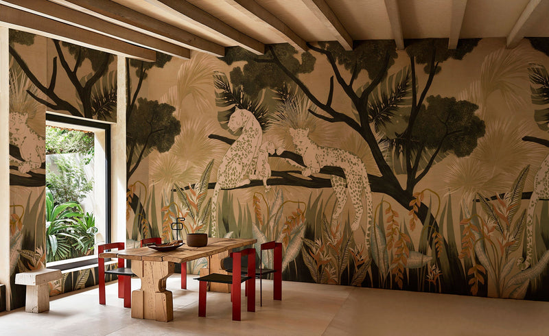 Onca Arena Bossa Nova Mural by Tres Tintas (400x280cm)