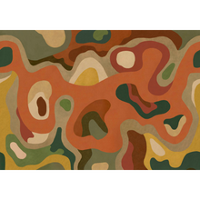 Burle Terracota Bossa Nova Mural by Tres Tintas (400x280cm)