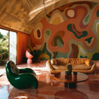 Burle Terracota Bossa Nova Mural by Tres Tintas (400x280cm)