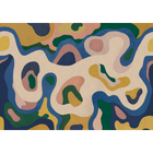 Burle Cobalto Bossa Nova Mural by Tres Tintas (400x280cm)