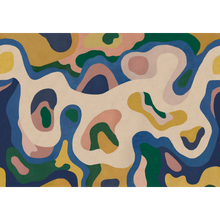 Burle Cobalto Bossa Nova Mural by Tres Tintas (400x280cm)