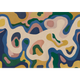 Burle Cobalto Bossa Nova Mural by Tres Tintas (400x280cm)