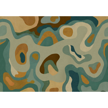 Burle Indigo Bossa Nova Mural by Tres Tintas (400x280cm)