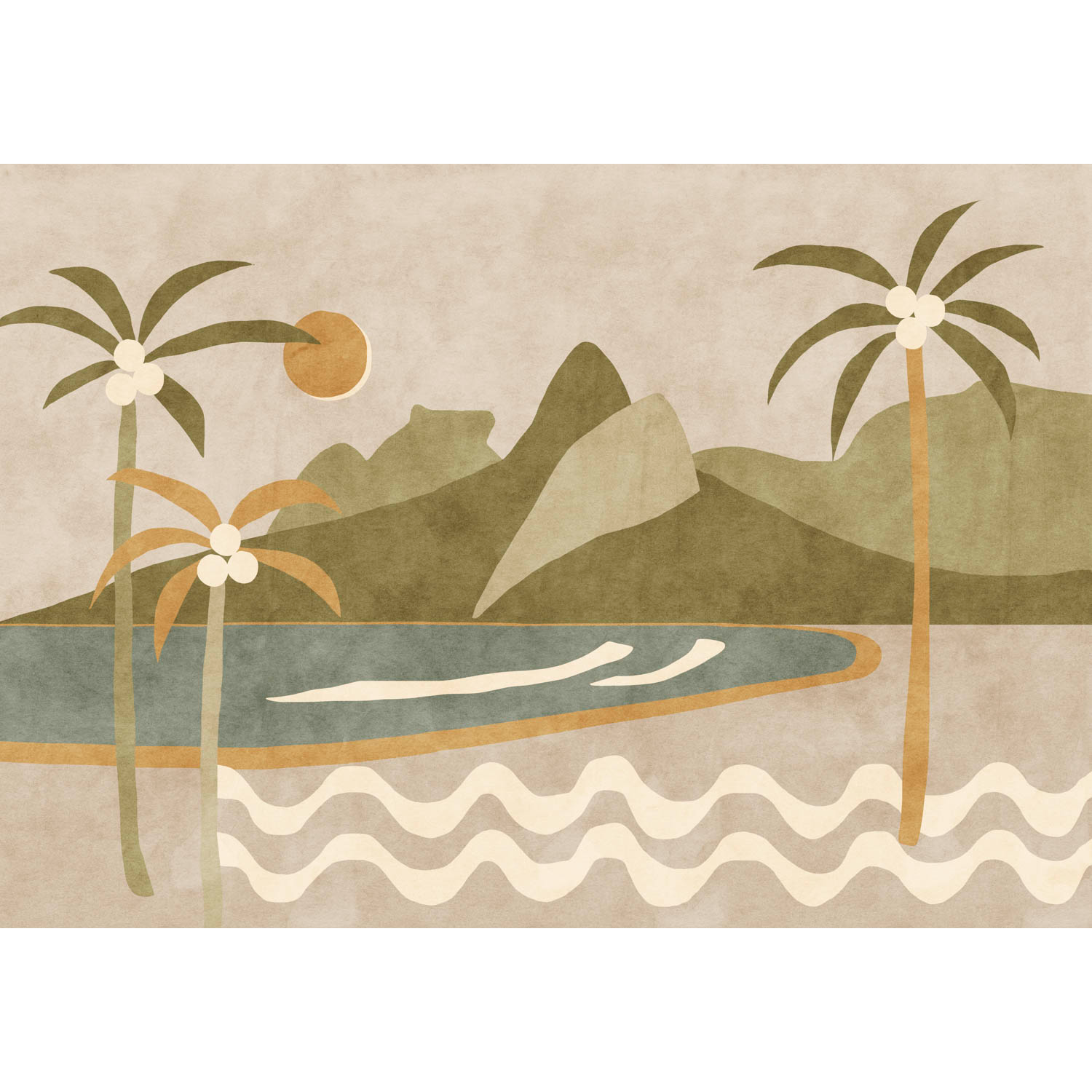 Janeiro Arena Bossa Nova Mural by Tres Tintas (400x280cm)