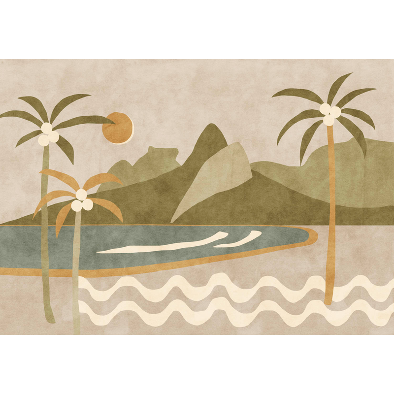 Janeiro Arena Bossa Nova Mural by Tres Tintas (400x280cm)