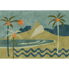 Janeiro Indigo Bossa Nova Mural by Tres Tintas (400x280cm)
