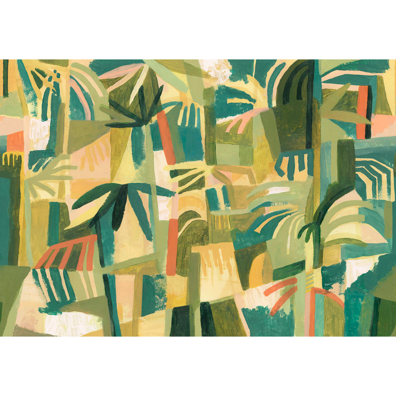 Amazonia Lima Bossa Nova Mural by Tres Tintas (400x280cm)