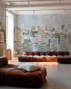 Skyline Spring Urban Tribe Mural by Tres Tintas (400x280cm)