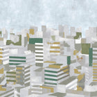 Skyline Spring Urban Tribe Mural by Tres Tintas (400x280cm)