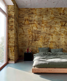 Reflection Copper Urban Tribe Mural by Tres Tintas (400x280cm)