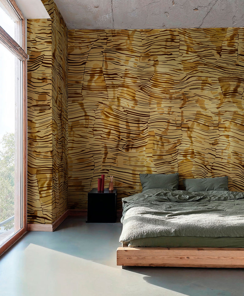 Reflection Copper Urban Tribe Mural by Tres Tintas (400x280cm)