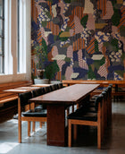 Graffiti Lilac Urban Tribe Mural by Tres Tintas (400x280cm)
