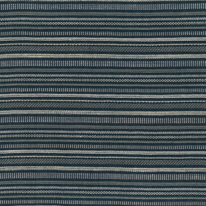 Boundary Indigo Rhythm Fabric by Mark Alexander