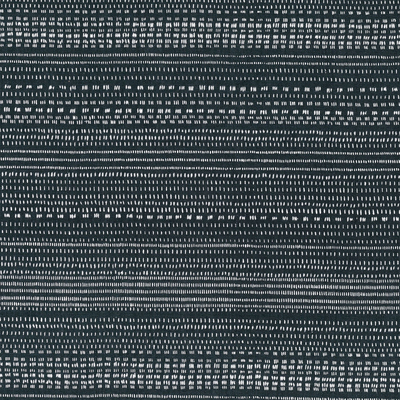 Scribe Indigo Rhythm Fabric by Mark Alexander