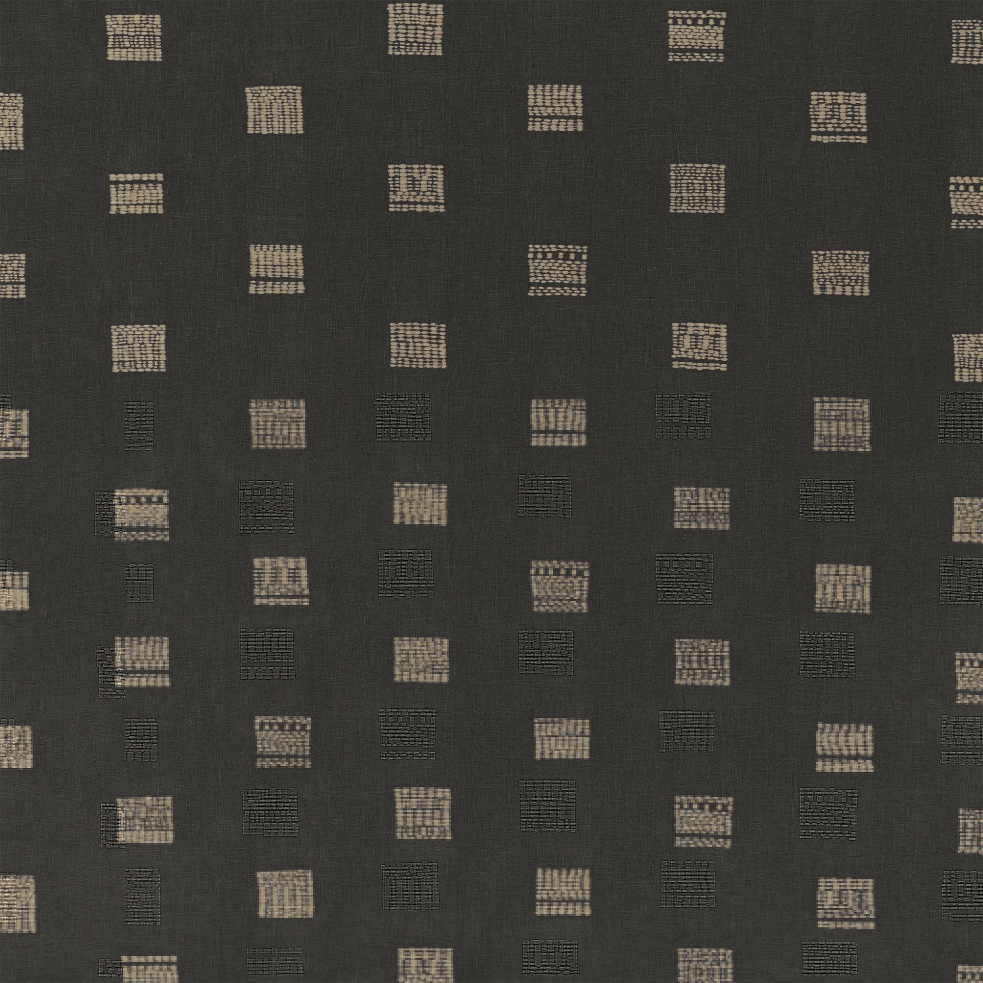 Tempo Anthracite Rhythm Fabric by Mark Alexander