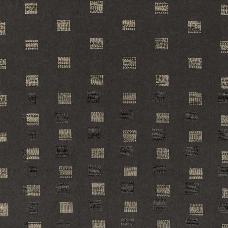 Tempo Anthracite Rhythm Fabric by Mark Alexander