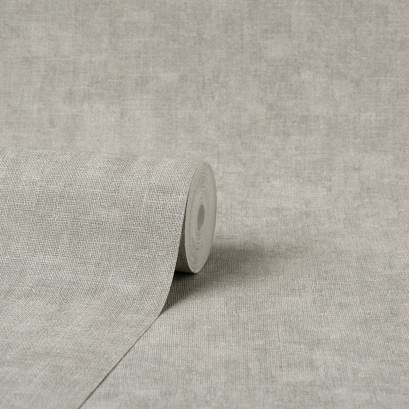 M95617 Hessian Grey Vymura Milano Wallpaper by Fine Decor