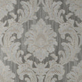 Milano Vymura Damask Grey Wallpaper by Fine Decor