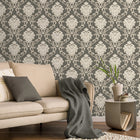 M95660 Florentine Damask Vymura Milano Wallpaper by Fine Decor
