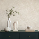 M95662 Aspen Leaf Natural Vymura Wallpaper by Fine Decor