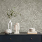 M95663 Aspen Leaf Stone Vymura Wallpaper by Fine Decor