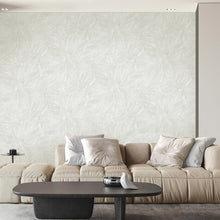 M95664 Aspen Leaf Soft White Vymura Wallpaper by Fine Decor