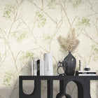 M95671 Sofia Sprig Green Vymura Wallpaper by Fine Decor