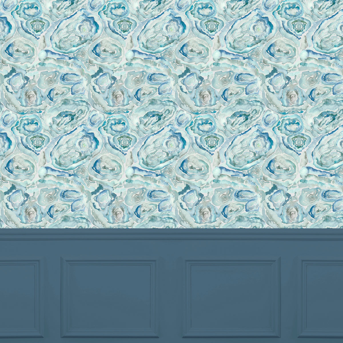Malachite Cobalt Wallpaper by Voyage Maison | MALACHI/WPO/COB