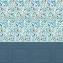 Malachite Cobalt Wallpaper by Voyage Maison | MALACHI/WPO/COB