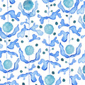 Mariani Cobalt European Summer Wallpaper by Voyage Maison