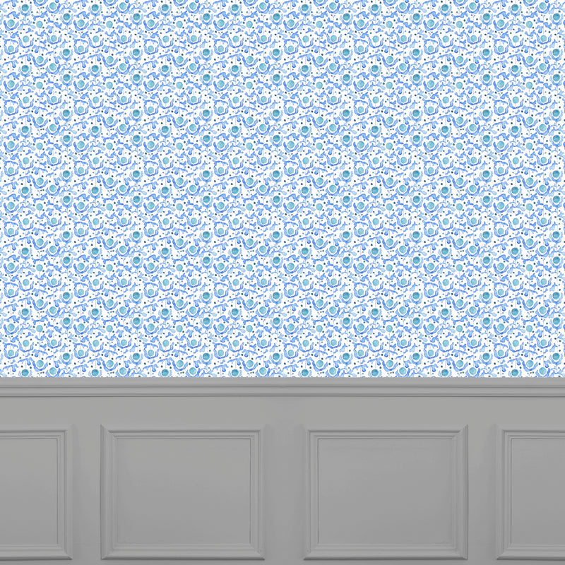 Mariani Cobalt Wallpaper by Voyage Maison | MARIANI/WPO/COB