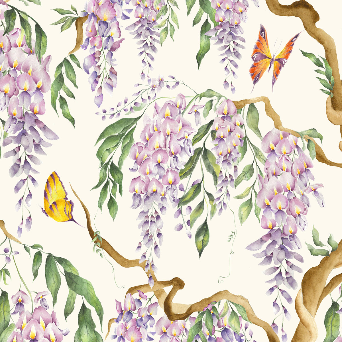 Mariposa Cream Wallpaper by Voyage Maison | MARIPOS/WPO/CRE