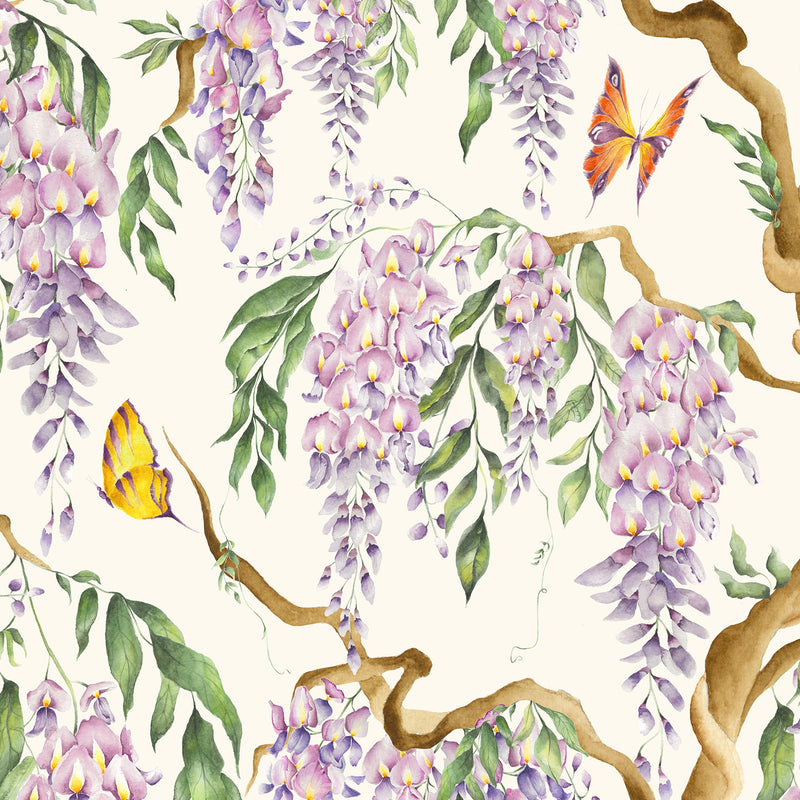 Mariposa Cream Wallpaper by Voyage Maison | MARIPOS/WPO/CRE