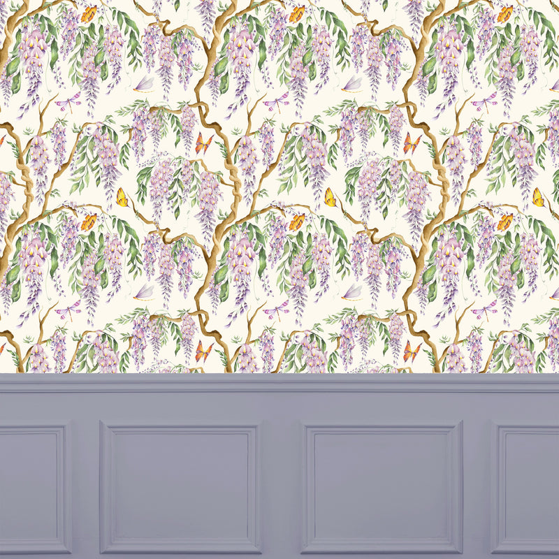 Mariposa Cream Wallpaper by Voyage Maison | MARIPOS/WPO/CRE