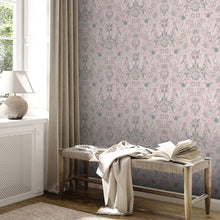 MC61000 Floral Bird Motif Maison Charme Wallpaper By Galerie