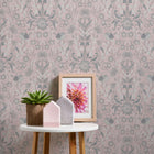 MC61000 Floral Bird Motif Maison Charme Wallpaper By Galerie