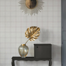 MC61003 Check Motif Maison Charme Wallpaper By Galerie