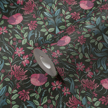 MC61004 Floral Bird Motif Maison Charme Wallpaper By Galerie