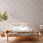 MC61008 Floral Bird Motif Maison Charme Wallpaper By Galerie