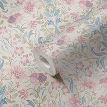 MC61008 Floral Bird Motif Maison Charme Wallpaper By Galerie
