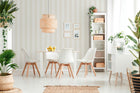 MC61014 Stripe Motif Maison Charme Wallpaper By Galerie
