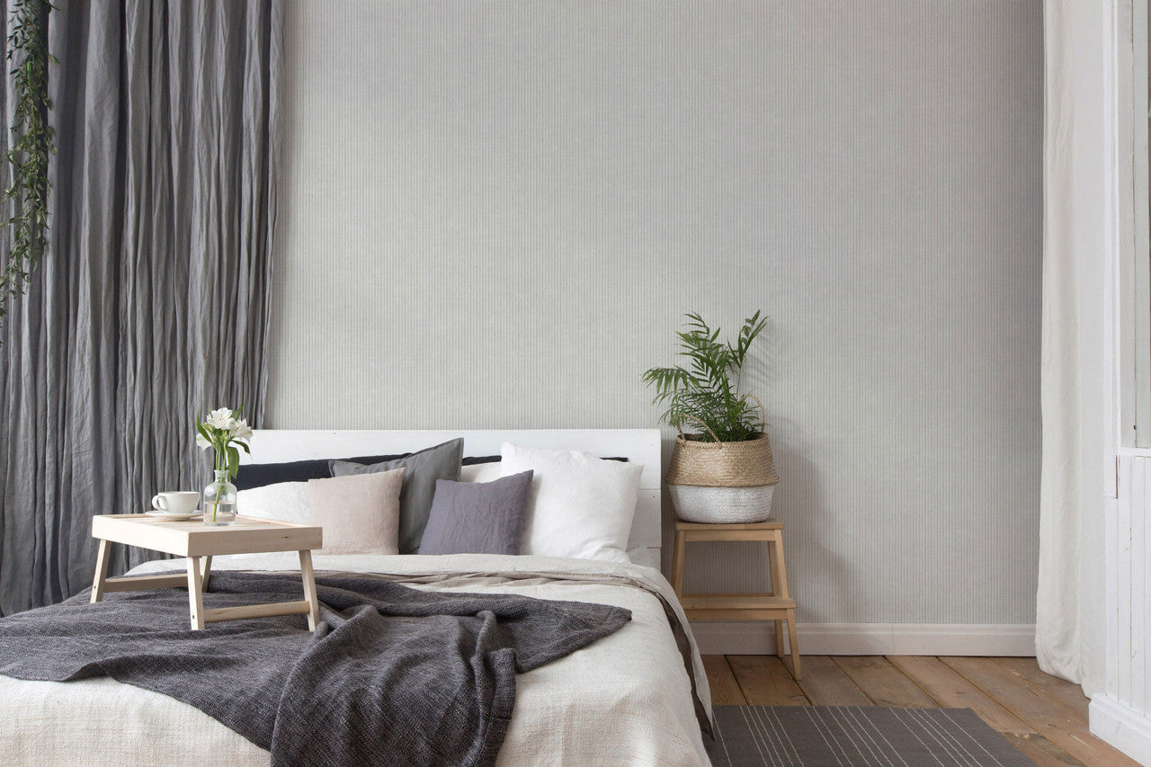 MC61024 Pinstripe Motif Maison Charme Wallpaper By Galerie