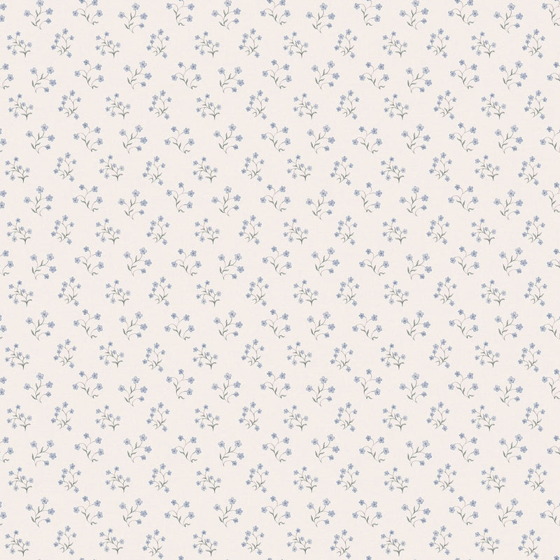MC61026 Forget Me Not Motif Maison Charme Wallpaper By Galerie