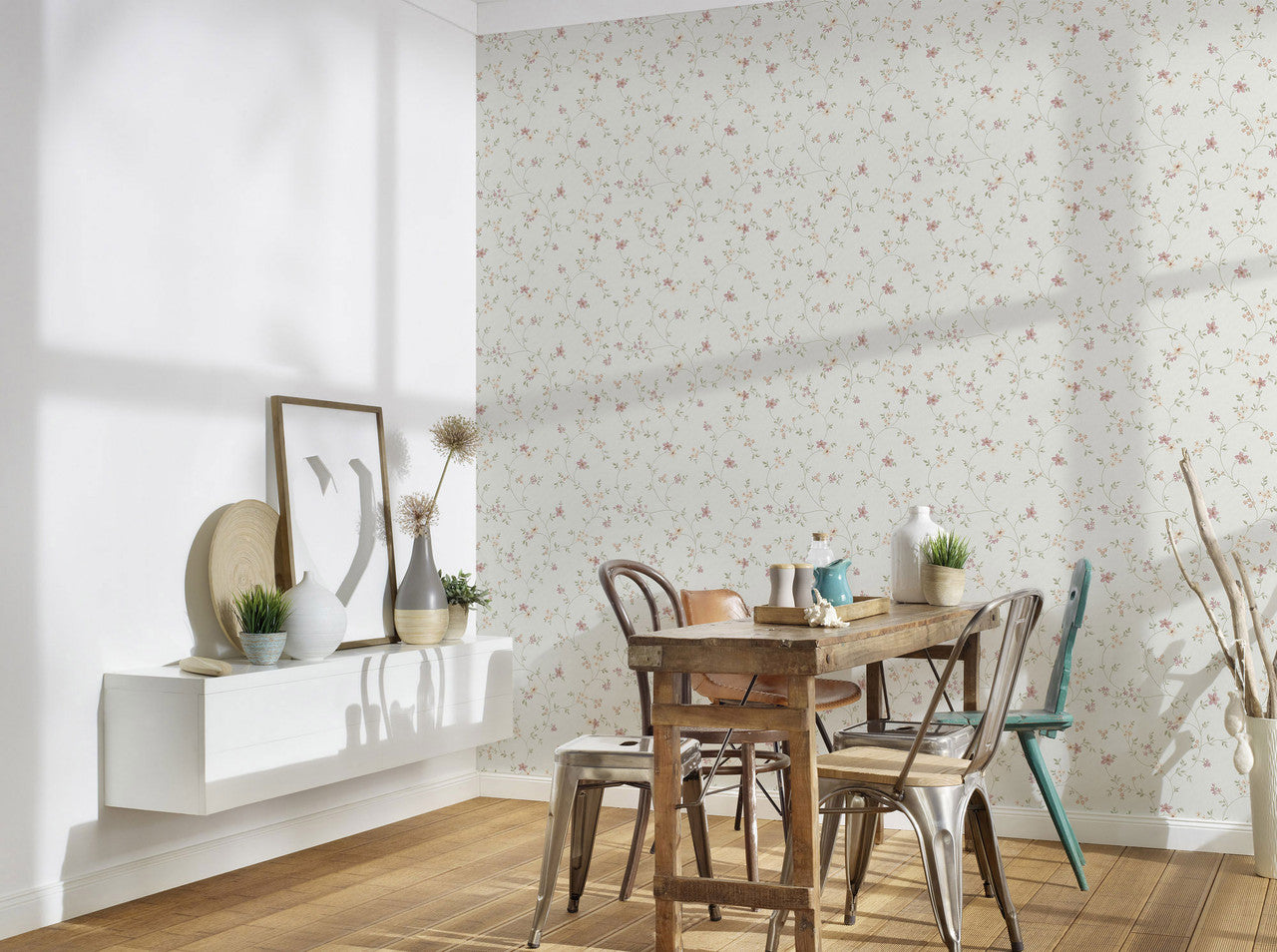 MC61035 Petit Floral Motif Maison Charme Wallpaper By Galerie