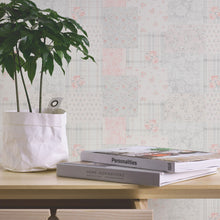 MC61047 Patchwork Vintage Floral Motif Maison Charme Wallpaper By Galerie